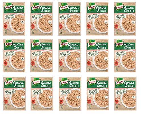 15x Knorr Risotto Gamberetti Reis Garnelen 175g 100% italienisch Fertiggerichte 15x Knorr Risotto Gamberetti Reis Garnelen 175g 100% italienisch Fertiggerichte von Knorr