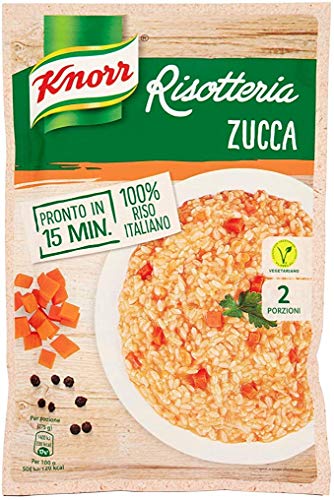 15x Knorr Risotto Zucca Reis mit Kürbis 175g 100% italienisch Fertiggerichte Reisgerichte 15x Knorr Risotto Zucca Reis mit Kürbis 175g 100% italienisch Fertiggerichte Reisgerichte von Knorr