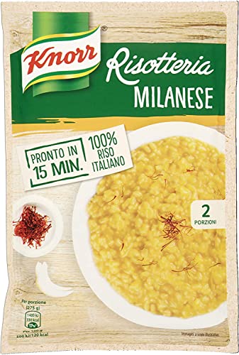 15x Knorr Risotto alla Milanese Reis Safran 175g 100% italienisch Fertiggerichte von Knorr