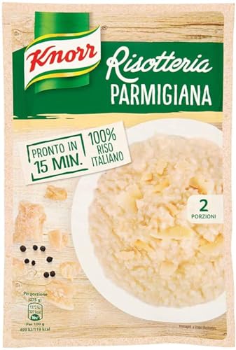 15x Knorr Risotto in die parmigiana Reis 175g 100% italienisch Fertiggerichte von Knorr