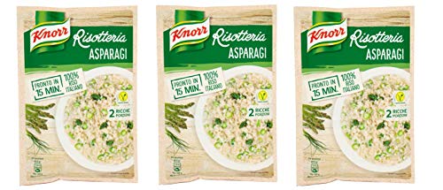 3x Knorr Risotto Asparagi Reis mit Spargel 175g 100% italienisch Fertiggerichte 3x Knorr Risotto Asparagi Reis mit Spargel 175g 100% italienisch Fertiggerichte von Knorr