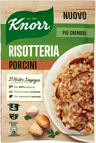 3x Knorr Risotto funghi Reis Steinpilze 175g 100% italienisch Fertiggerichte von Knorr