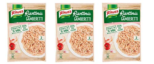 3x Knorr Risotto gamberetti Reis Garnelen 175g 100% italienisch Fertiggerichte 3x Knorr Risotto gamberetti Reis Garnelen 175g 100% italienisch Fertiggerichte von Knorr