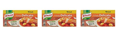 3x knorr Delicato dado brodo Suppenwürfel Brühe sanft reich an Geschmack 10 pz von Knorr