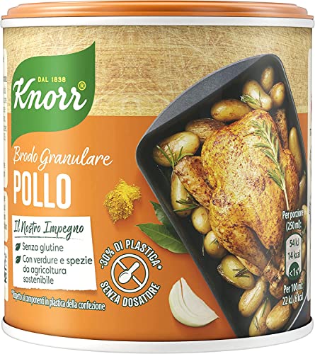 6x Knorr Brodo Granulare Pollo 100% Ingredienti Naturali granulierte Hühnerbrühe 135g Geschmack für Ihre Gerichte Gluten-frei laktosefrei 100% Italienische Brühe 100% Natürliche Zutaten 6x Knorr Brodo Granulare Pollo 100% Ingredienti Naturali granulierte Hühnerbrühe 135g Geschmack für Ihre Gerichte Gluten-frei laktosefrei 100% Italienische Brühe 100% Natürliche Zutaten von Knorr