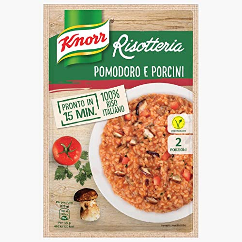 6x Knorr Risotto Tomaten und Steinpilze Reis 175g 100% italienisch Fertiggerichte 6x Knorr Risotto Tomaten und Steinpilze Reis 175g 100% italienisch Fertiggerichte von Knorr