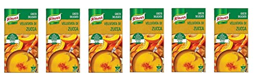 6x Knorr Vellutata Di Zucca Kürbiscreme 500 ml Delikater Geschmack von Knorr