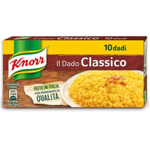 6x Knorr classico dado brodo Suppenwürfel Brühe klassisch reich an Geschmack von Knorr