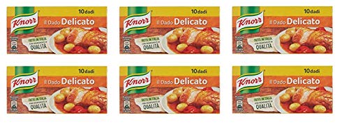 6x knorr Delicato dado brodo Suppenwürfel Brühe sanft reich an Geschmack 10 pz 6x knorr Delicato dado brodo Suppenwürfel Brühe sanft reich an Geschmack 10 pz von Knorr