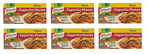 6x knorr dado saporito manzo brodo leckeres Rindfleisch Suppenwürfel Brühe 10 pz 6x knorr dado saporito manzo brodo leckeres Rindfleisch Suppenwürfel Brühe 10 pz von Knorr