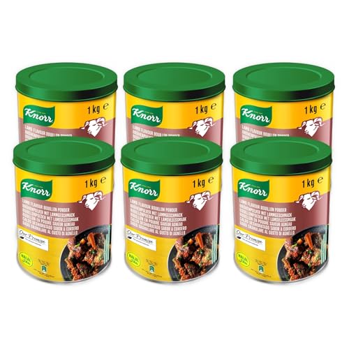 KNORR - Lamm Bouillon Pulver, 6er pack (6 X 1 kg) von Knorr