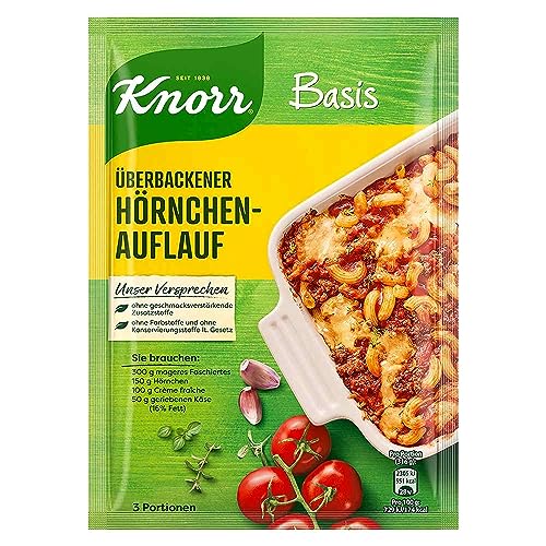 Knorr Basis für Überbackenen Hörnchen Auflauf - 52g von Knorr