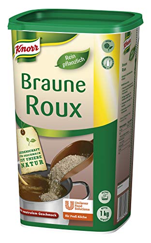 Knorr Braune Roux Mehlschwitze (sofortige, stabile Saucen Bindung) 1er Pack (1 x 1 kg) von Knorr