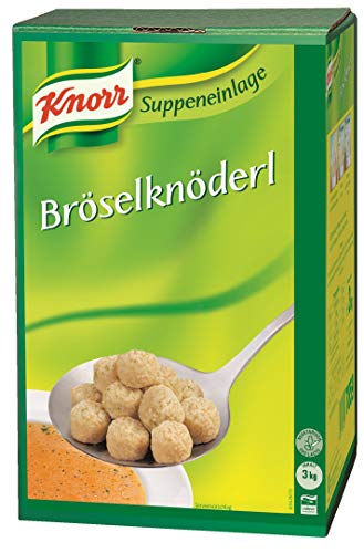 Knorr Bröselknöderl (traditionelle Suppeneinlage) 1er Pack (1 x 3kg) von Knorr