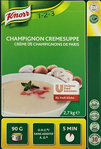 Knorr Champignon Cremesuppe 2.7 kg, 1er Pack (1 x 2.7 kg) von KNORRTOYS.COM