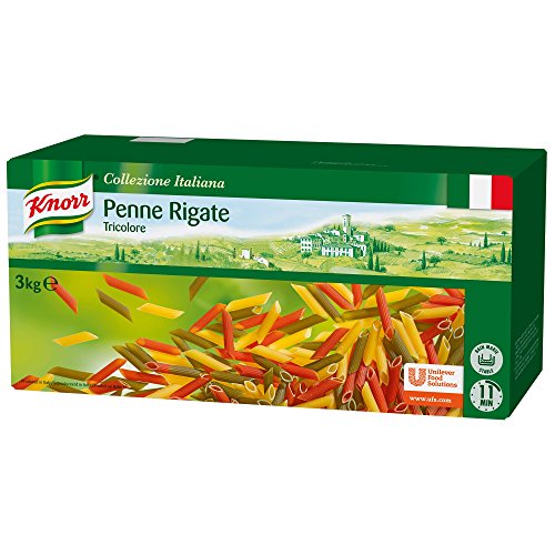 Knorr Collezione Italiana Pasta Penne Rigate Tricolore 3 kg von Knorr