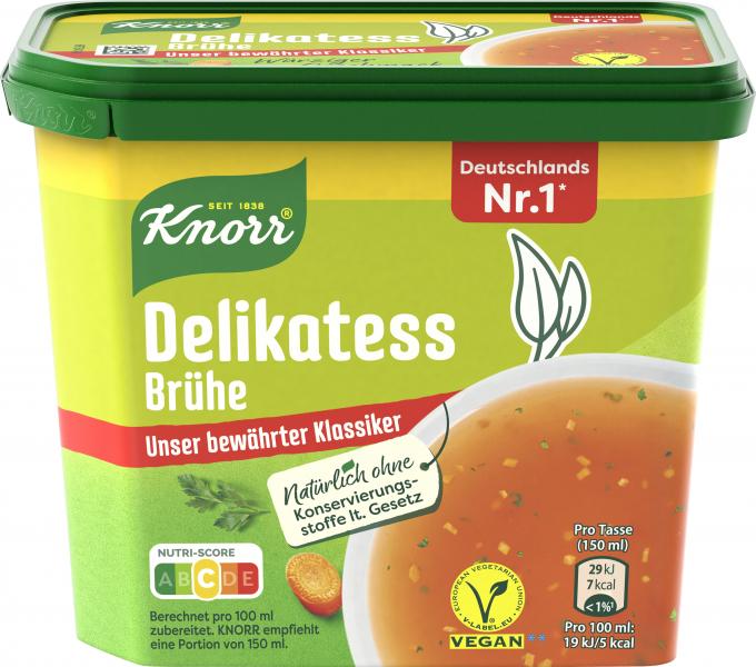 Knorr Delikatess Brühe Knorr Delikatess Brühe von Knorr