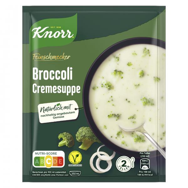 Knorr Feinschmecker Broccoli Cremesuppe Knorr Feinschmecker Broccoli Cremesuppe von Knorr