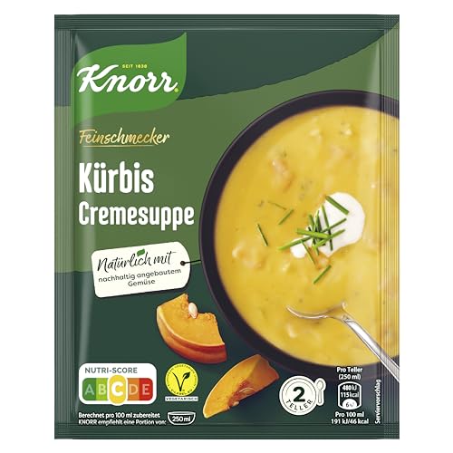 Knorr Feinschmecker Kürbis Suppe, 1er pack (1 x 52 g) von Knorr