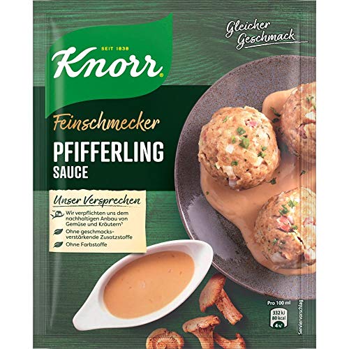 Knorr Feinschmecker Pfifferling Soße, 1er-Pack (1 x 250 ml) von Knorr