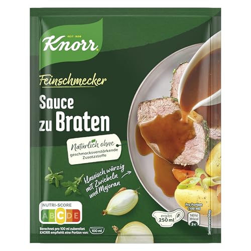 Knorr Feinschmecker Sauce zu Braten extra fein ergibt 250 ml von Knorr