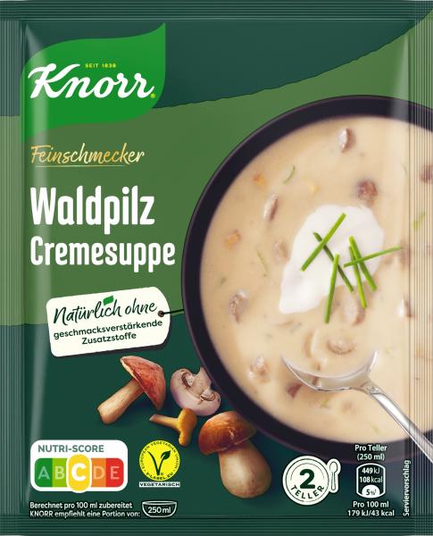 Knorr Feinschmecker Waldpilz Cremesuppe Knorr Feinschmecker Waldpilz Cremesuppe von Knorr