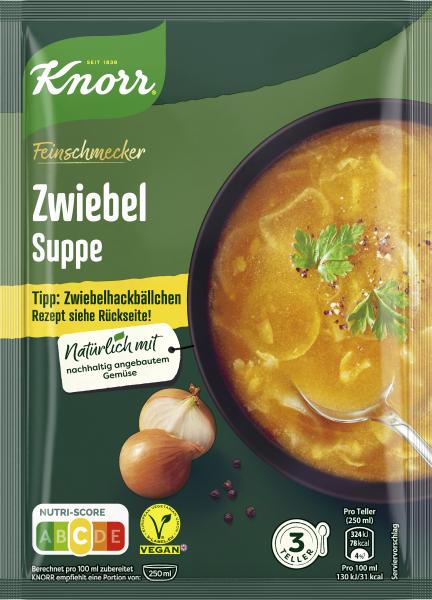 Knorr Feinschmecker Zwiebel Suppe Knorr Feinschmecker Zwiebel Suppe von Knorr