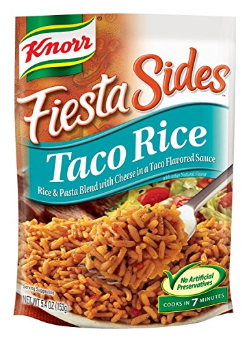Knorr Fiesta Seiten: Taco Reis, 4 Stück, 147 ml von Knorr