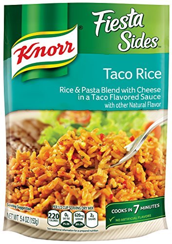 Knorr Fiesta Sides, Taco Rice 5.4 oz, (Pack of 12) by Knorr von Knorr