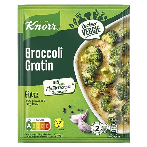 Knorr Fix Broccoli Gratin Beutel, 23er Pack (23 x 49 g) von Knorr