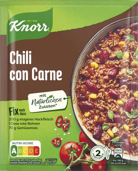 Knorr Fix Chili con Carne Knorr Fix Chili con Carne von Knorr