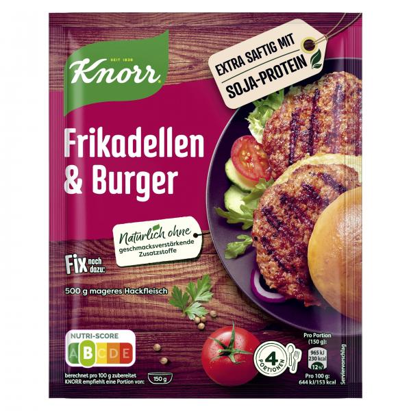 Knorr Fix Frikadellen & Burger von Knorr