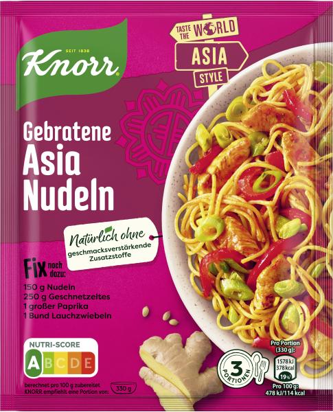 Knorr Fix Gebratene Asia Nudeln Knorr Fix Gebratene Asia Nudeln von Knorr
