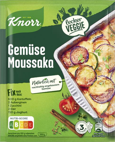 Knorr Fix Gemüse Moussaka von Knorr
