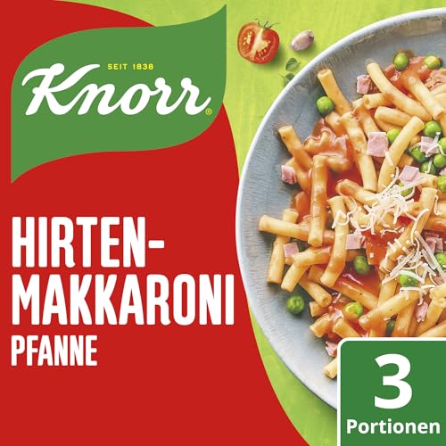 Knorr Fix Würzmischung Hirten-Makkaroni Pfanne für eine leckere Nudelpfanne ohne geschmacksverstärkende Zusatzstoffe 3 Portionen Knorr Fix Würzmischung Hirten-Makkaroni Pfanne für eine leckere Nudelpfanne ohne geschmacksverstärkende Zusatzstoffe 3 Portionen von Knorr