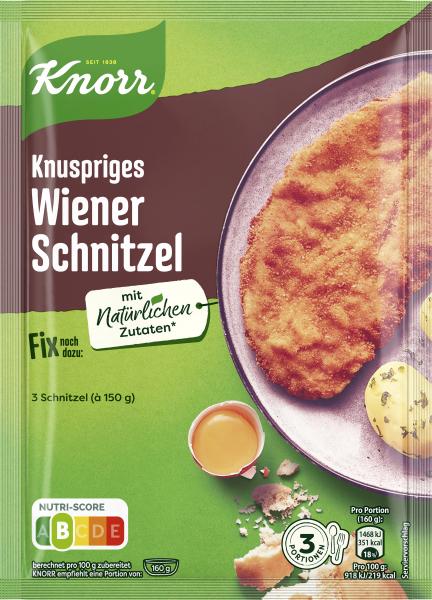 Knorr Fix Knuspriges Wiener-Schnitzel Knorr Fix Knuspriges Wiener-Schnitzel von Knorr