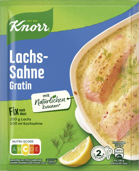 Knorr Fix Lachs-Sahne Gratin Knorr Fix Lachs-Sahne Gratin von Knorr
