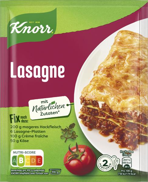 Knorr Fix Lasagne von Knorr