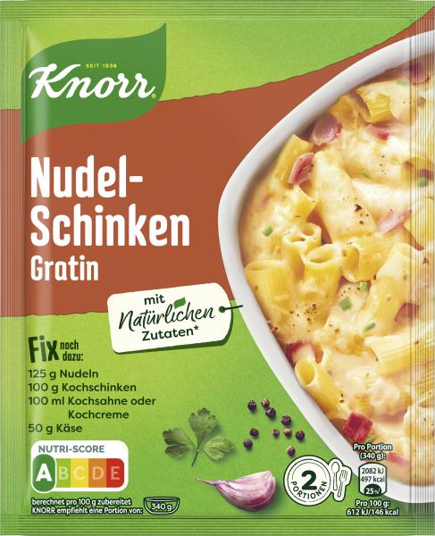 Knorr Fix Nudel-Schinken Gratin von Knorr