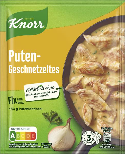 Knorr Fix Puten-Geschnetzeltes Knorr Fix Puten-Geschnetzeltes von Knorr