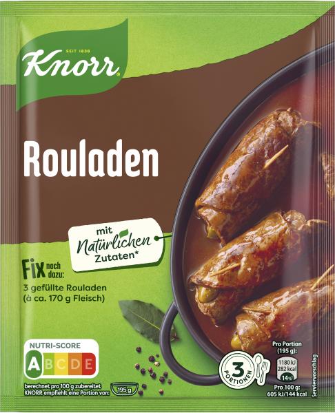Knorr Fix Rouladen Knorr Fix Rouladen von Knorr