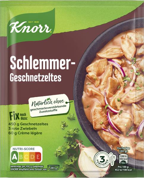 Knorr Fix Schlemmer-Geschnetzeltes Knorr Fix Schlemmer-Geschnetzeltes von Knorr