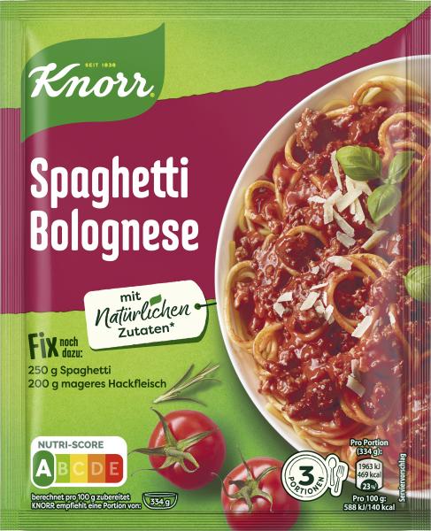 Knorr Fix Spaghetti Bolognese von Knorr