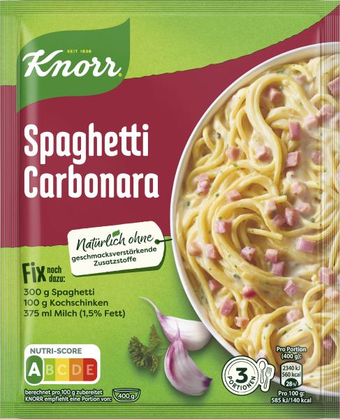 Knorr Fix Spaghetti alla Carbonara von Knorr
