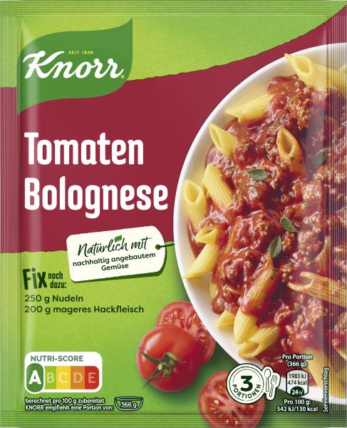 Knorr Fix Tomaten Bolognese von Knorr