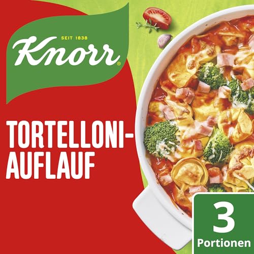 Knorr Fix Würzmischung Tortelloni-Auflauf für ein leckeres Gratin ohne geschmacksverstärkende Zusatzstoffe 3 Portionen Knorr Fix Würzmischung Tortelloni-Auflauf für ein leckeres Gratin ohne geschmacksverstärkende Zusatzstoffe 3 Portionen von Knorr