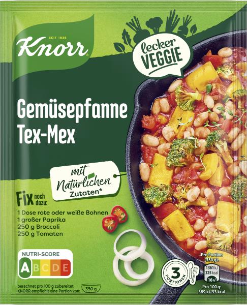 Knorr Fix Veggie Gemüsepfanne Tex-Mex von Knorr