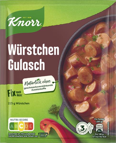 Knorr Fix Würstchen Gulasch Knorr Fix Würstchen Gulasch von Knorr