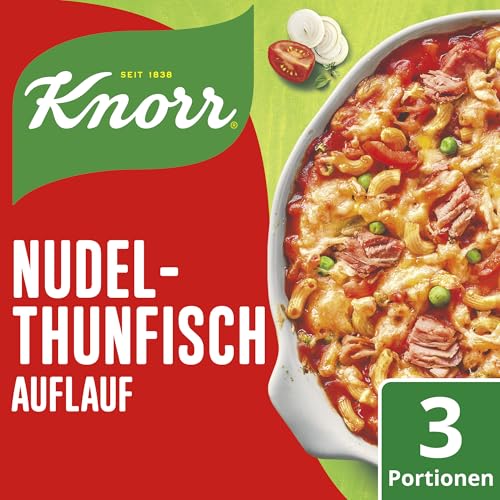 Knorr Fix Würzmischung Nudel-Thunfisch Auflauf für einen leckeres Gratin ohne geschmacksverstärkende Zusatzstoffe 3 Portionen Knorr Fix Würzmischung Nudel-Thunfisch Auflauf für einen leckeres Gratin ohne geschmacksverstärkende Zusatzstoffe 3 Portionen von Knorr