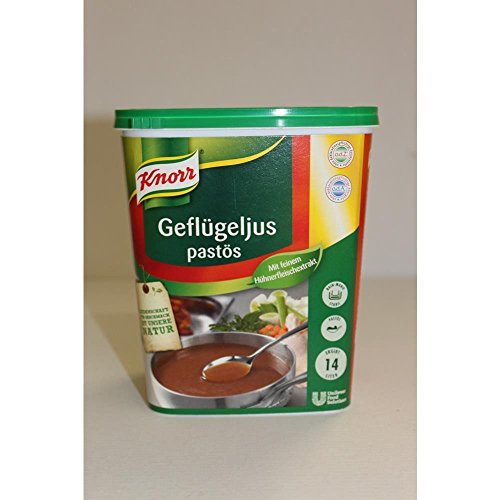 Knorr Geflügeljus pastös 1.3 kg, 1er Pack (1 x 1.3 kg) von Knorr
